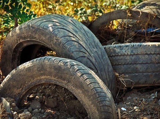 В Татарстане убрали свалку резиновых покрышек и бывшего полигона