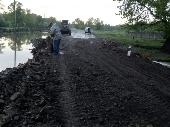 В Хакасии снова открыты автодороги, пострадавшие из-за паводка