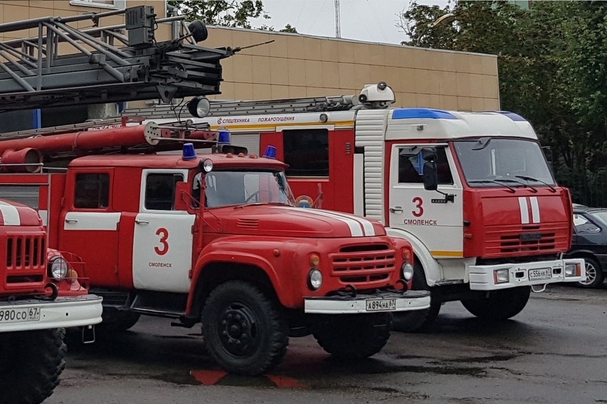 В Смоленске полностью сгорел дачный дом - МК Смоленск