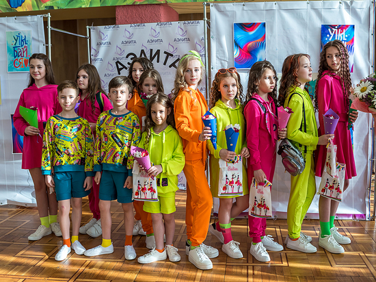 В Донецке состоялся первый показ студии детской моды «Аэлита»