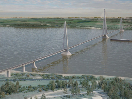 Цену строительства моста через Лену пересчитали до 68 млрд рублей