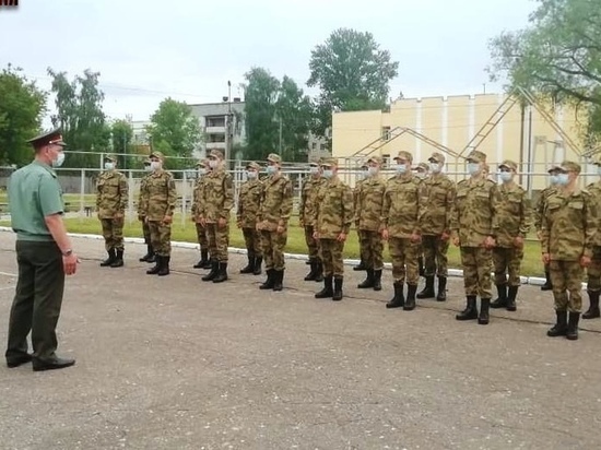 Брянские новобранцы стали росгвардейцами