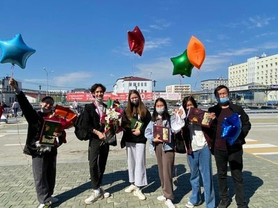 В Якутии встретили участников и призеров Дельфийских игр России