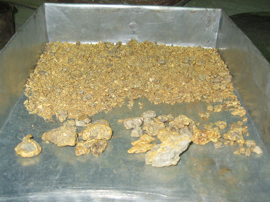 Новое золото обнаружено на месторождении в Магаданской области