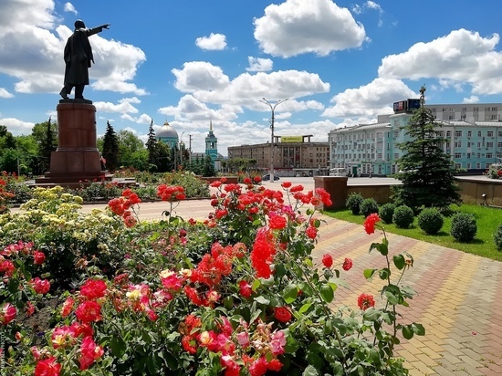 На улицах Курска появятся больше 200 тысяч цветов