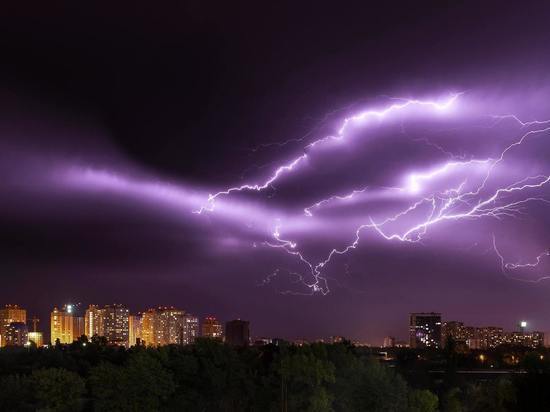 В воскресенье в Башкирии ожидается грозы и град