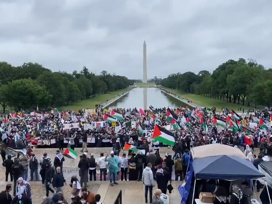 Более 2 тыс. человек в Вашингтоне требуют ввести санкции против Израиля