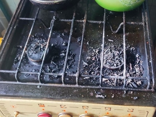 В Вязьме оставленная на плите еда стала причиной вызова пожарных