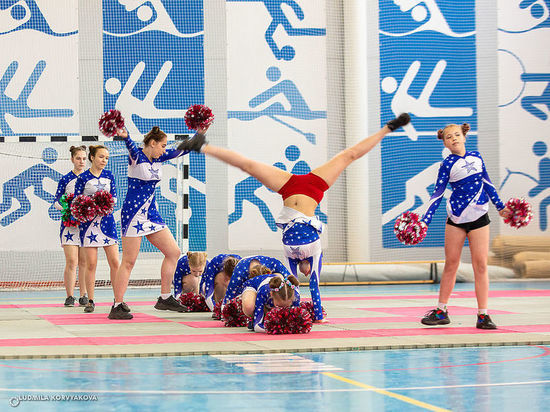 Региональный турнир по чир спорту прошёл в Петрозаводске