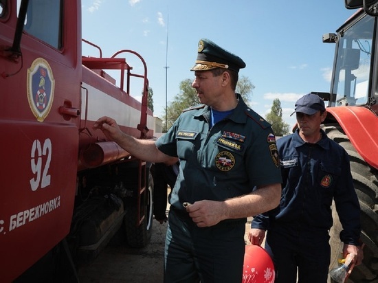 В Николаевском районе заработало новое пожарное депо