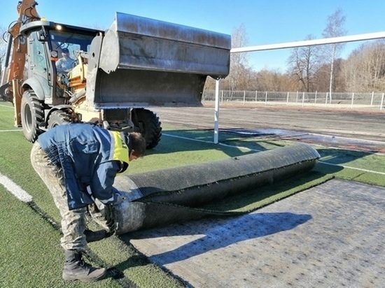 Школы Петрозаводска готовы забрать демонтированный со стадиона «Юность» газон