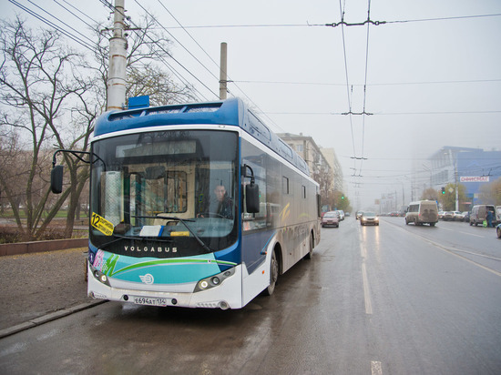 На дороги Волгограда вышел электробус