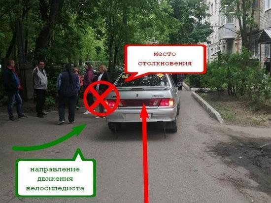 Неопытный водитель-костромич сбил 11-летний велосипедиста на Кинешемском шоссе