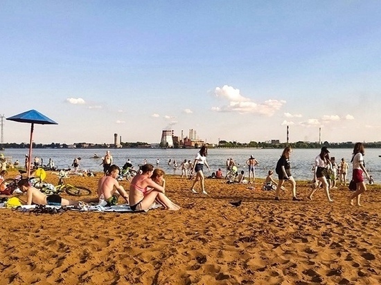 С 1 июня для купания открыт городской пляж Ижевска