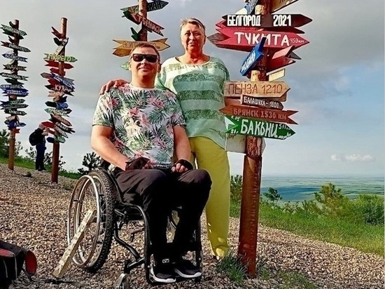 Брянский умелец обновил указатель родного города в Пятигорске