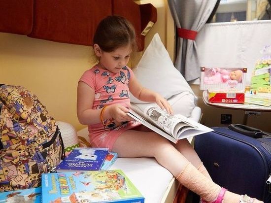 В поездах, следующих на курорты Кубани, появятся детские библиотеки