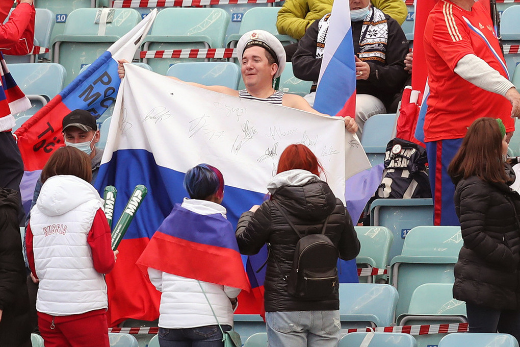 Матч сборной России и Дании 21 июня в рамках чемпионата Европы-2020 пройдет без российских болельщиков