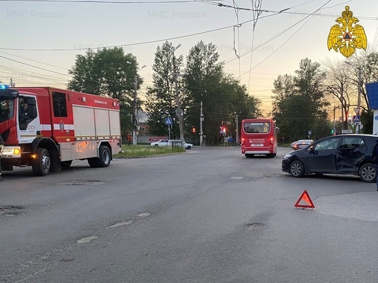 Один человек пострадал в ДТП на Московской в Калуге