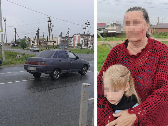 В поселке Красное Поле пенсионерка попала под колеса авто, спасая внучку