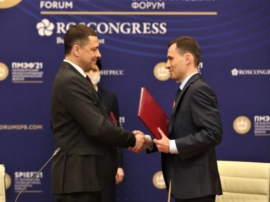 Соглашение о создании в псковском «Моглино» завода по деревообработке подписали на ПМЭФ