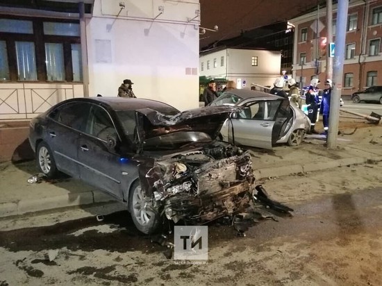 Скрывшегося после аварии в Казани экс-полицейского содержат под стражей