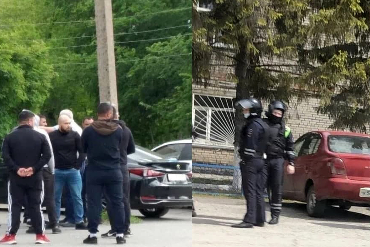 Полиция гусева. Бандитизм в Азербайджане. Гаишник застрелил азербайджанца.