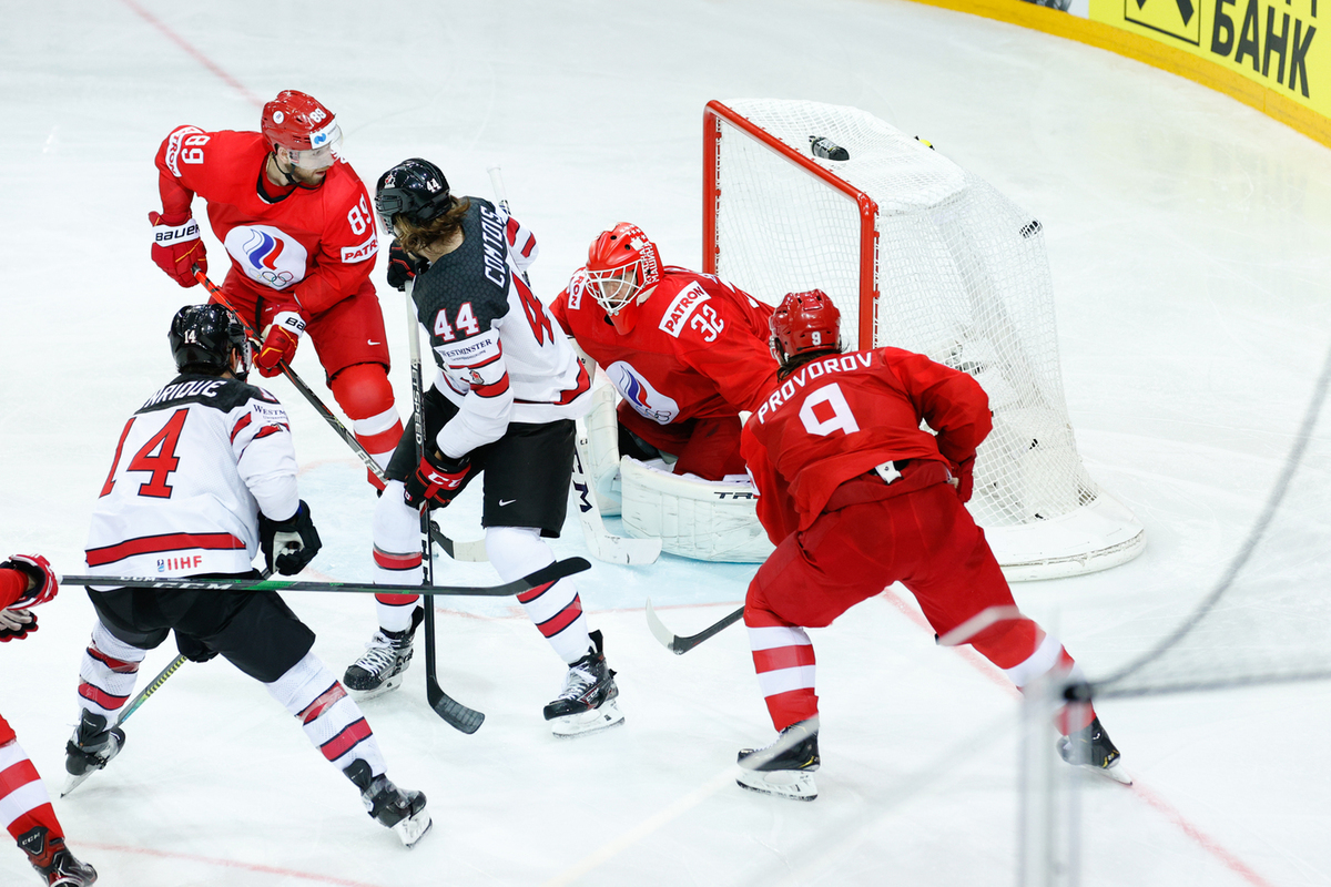 Россия в овертайме проиграла Канаде в четвертьфинале ЧМ по хоккею