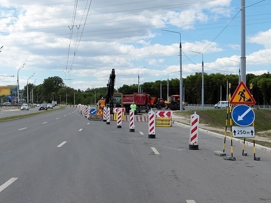 В Брянске началось строительство кольцевой развязки на Московском проспекте