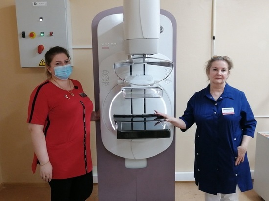 На современном французском маммографе будут обследовать женщин в больнице Надыма