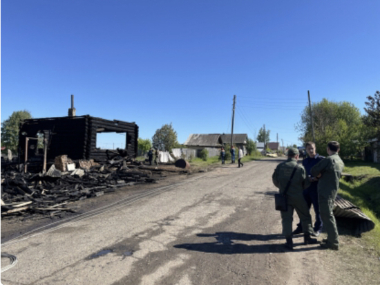 В Кировской области во время пожара погиб двухлетний малыш