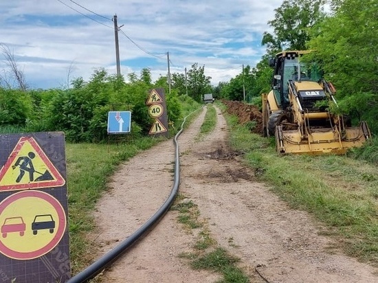 В посёлке Прикубанском Краснодарского края проложили 500 метров нового газопровода