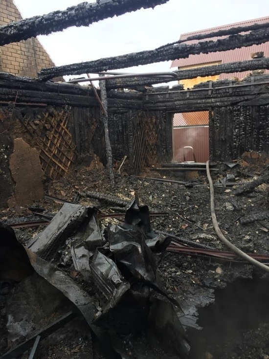При пожаре в Рассказове погиб мужчина