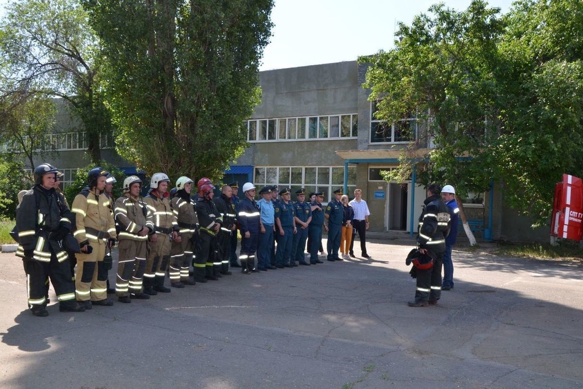 В «Росводоканал Оренбург» прошли пожарно-тактические учения по ликвидации  ЧС - МК Оренбург