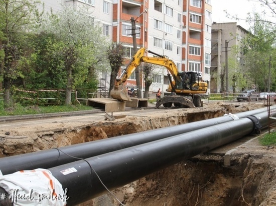 На Нормандии-Неман в Смоленске приступили к обновлению инженерных сетей