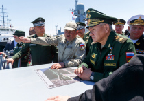 Глава российского военного ведомства Сергей Шойгу 8 июня проинспектировал Каспийскую флотилию