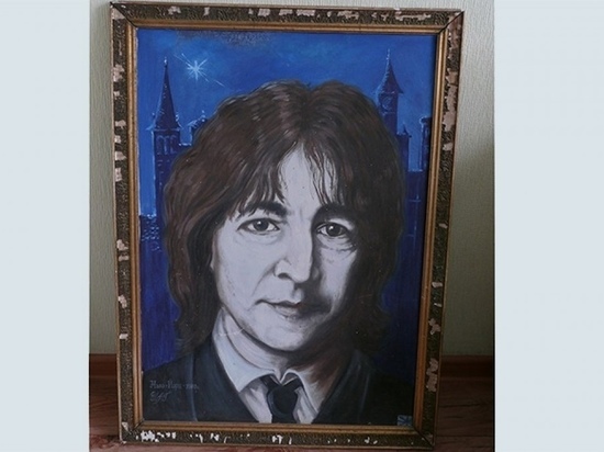 В Новосибирске портрет Джона Леннона подорожал в 2 раза