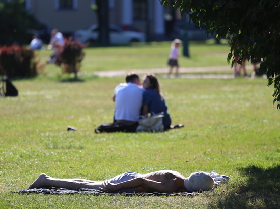 Петербуржцам разрешат отдыхать на газонах в центре города
