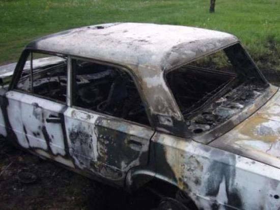 Под Северодвинском из-за неисправности оборудования сгорел автомобиль