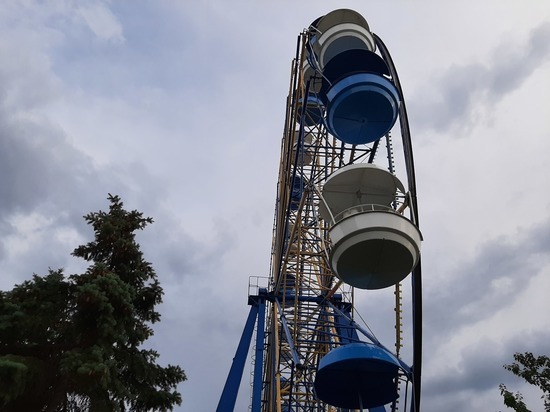 В Саратовской области ливень, гроза, град