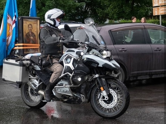 Крестный ход на мотоциклах покинул Хабаровск