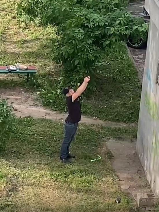 В Ярославле мужчина из пистолета расстреливал голубей