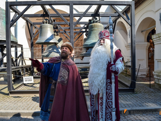 Главный Дед Мороз России посетил Великий Новгород