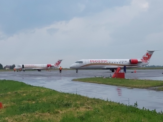 Из Сочи в аэропорт Йошкар-Олы прилетели 40 пассажиров и одна собака
