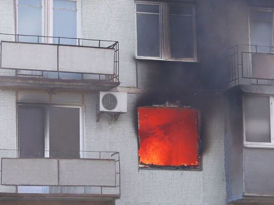 При пожаре в Шолохово эвакуировали двоих детей