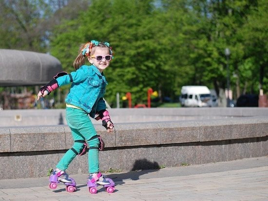 В Лангепасе особенных детей поставили на ролики