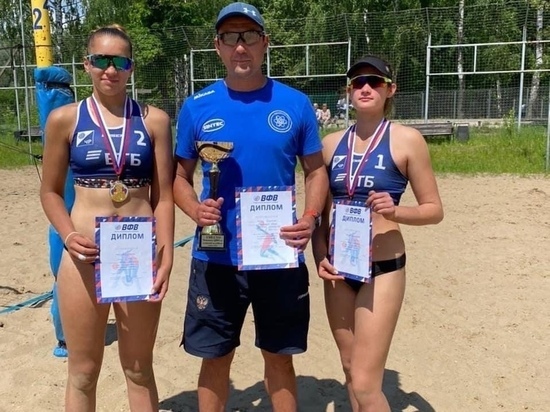 Обнинские пляжницы взяли золото чемпионата ЦФО в Брянске