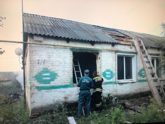 В Умётском районе при пожаре погиб мужчина