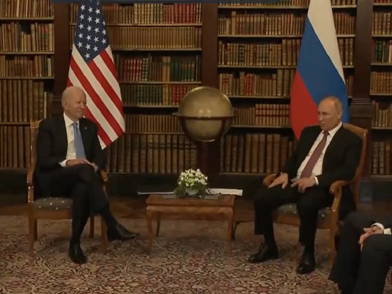 Путин и Байден обменялись вторым рукопожатием перед началом переговоров