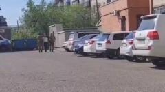 Задержание мужчины спецназом в Чите