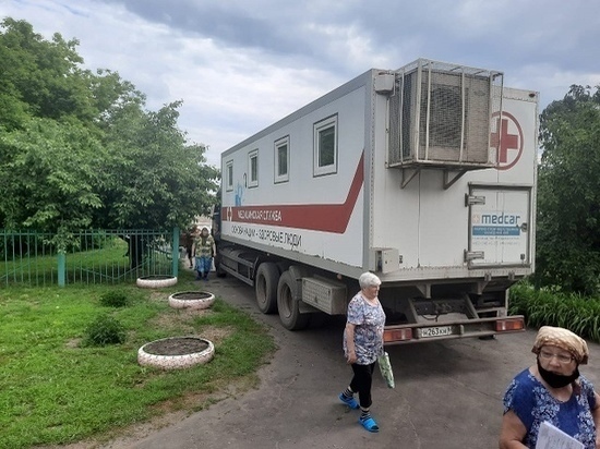 Тамбовские врачи обследовали жителей села Павлодар